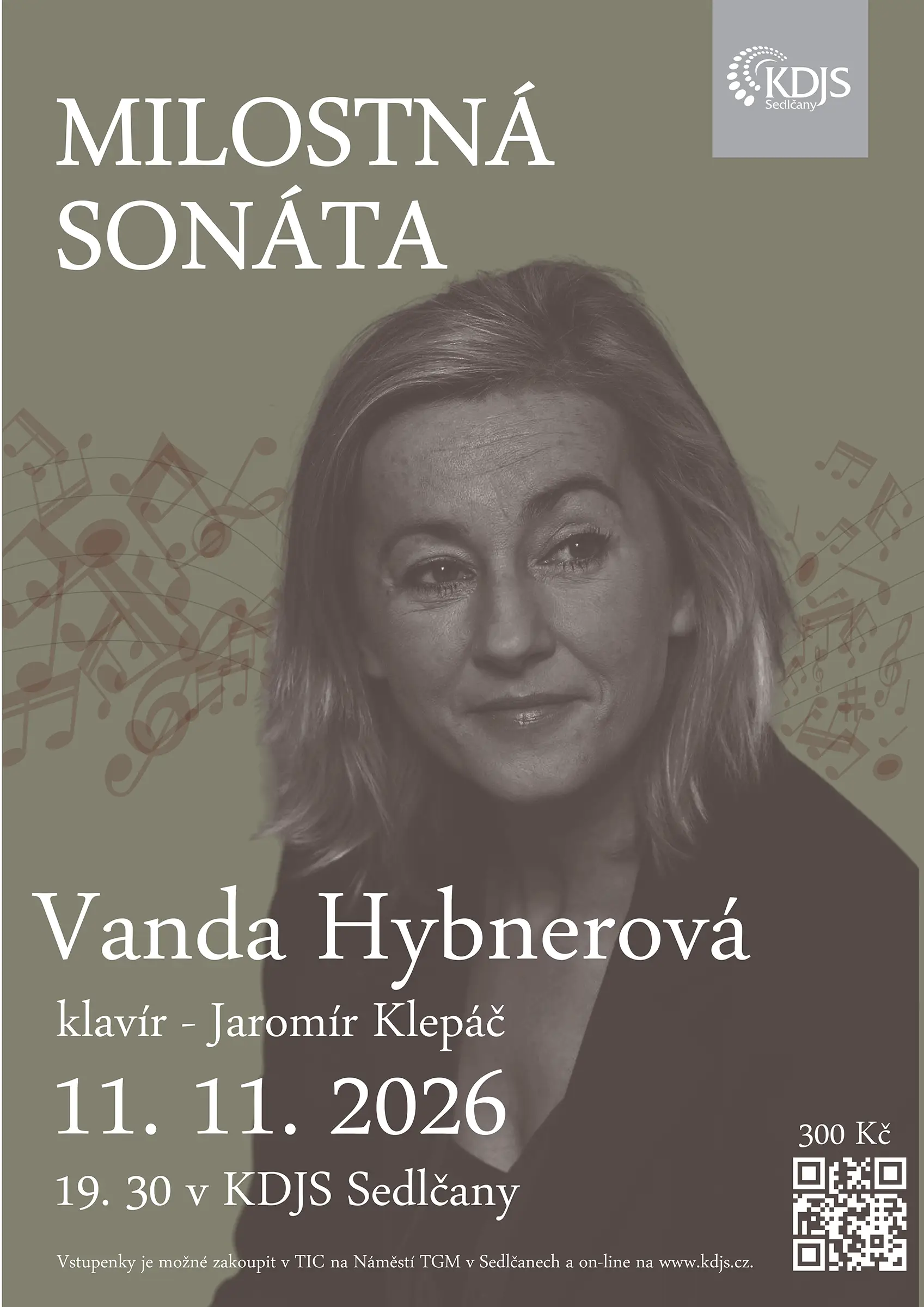 MILOSTNÁ SONÁTA - VANDA HYBNEROVÁ